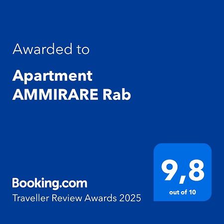 Apartment Ammirare Rab Rab Town Exterior foto